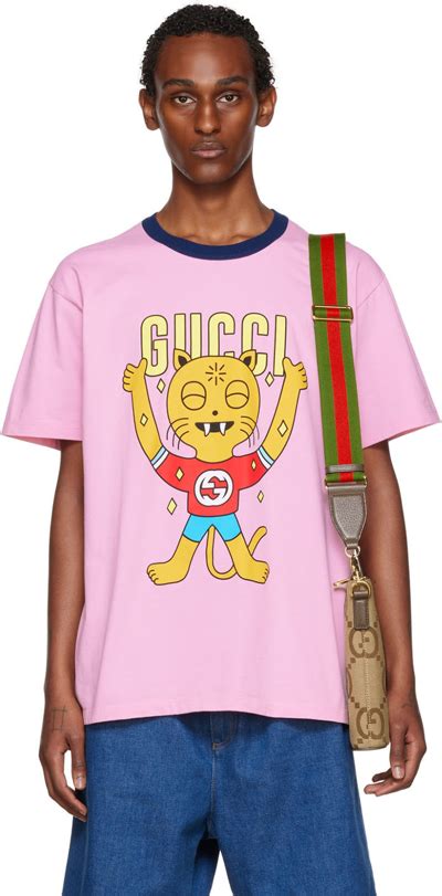 gucci pink cat shirt|new Gucci pet collection.